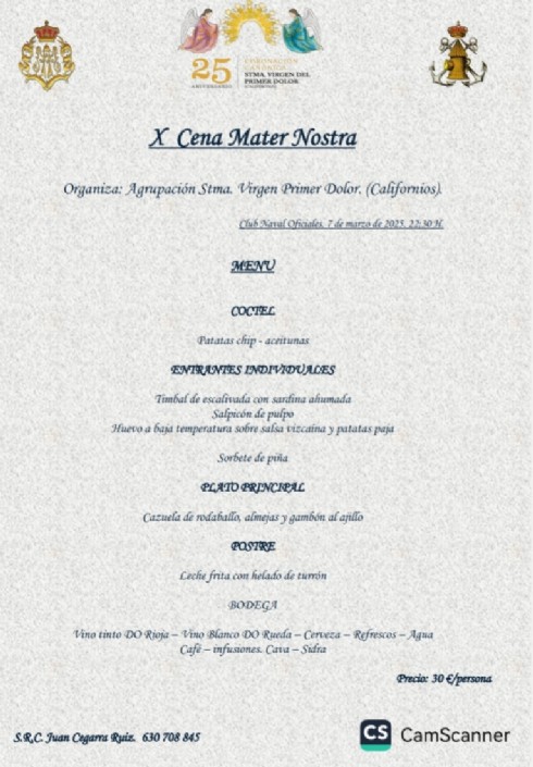 Cena Mater Nostra