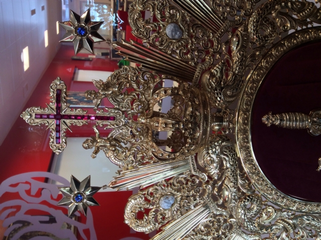 Nueva Diadema- Corona para la Stma. Virgen del Primer Dolor.