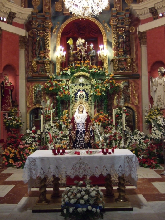 BESAMANO A LA STMA. VIRGEN DEL PRIMER DOLOR.