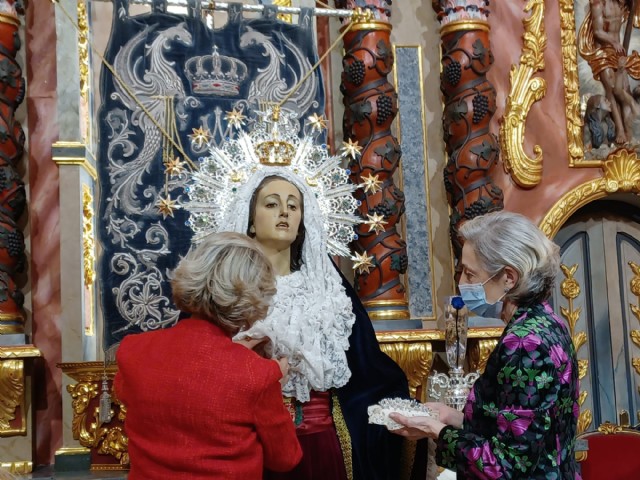 SOLEMNE VESTIDA DE LA STMA. VIRGEN DEL PRIMER DOLOR