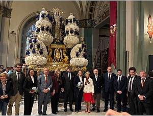 Visita del Presidente de la Comunidad Autónoma de la Región de Murcia, Fernando López Miras