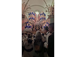 Primera orden de levantada del trono de la Stma. Virgen del Primer Dolor.