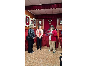 Donación de la Madrina de 2026 del Tercio ´Jesús y la Stma. Virgen María en casa de Lázaro´