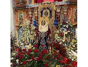 Presentación de recién nacidos a la Stma. Virgen en el Besamano