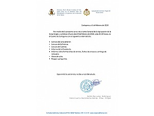 Convocatoria Junta General