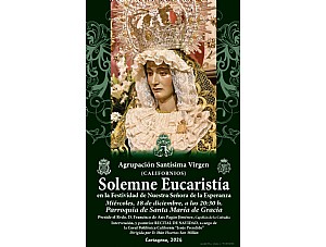 Eucaristía en honor de Ntra. Sra. de la Esperanza