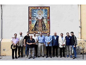 Visita de los Hermanos de la Cofradía de la Stma. Virgen de los Dolores. Crevillente.