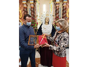 DONACION DE PUÑAL Y SUBIDA AL ALTAR MAYOR