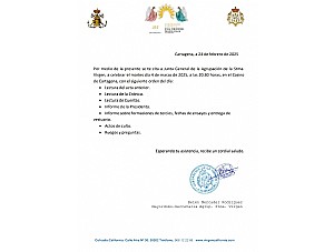 Convocatoria Junta General