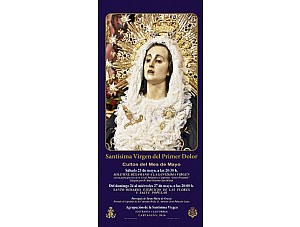 Besamano en honor a la Stma. Virgen del Primer Dolor