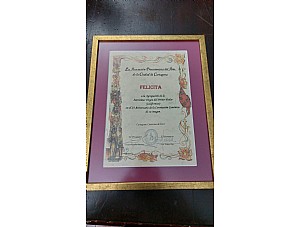 Reconocimiento por el XXV Aniversario de la Coronación Canónica de la Stma. Virgen del Primer Dolor