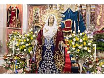 Ofrenda Floral y  LXIII Tradicional Besamano a la Stma. Virgen del Primer Dolor. - Foto 1
